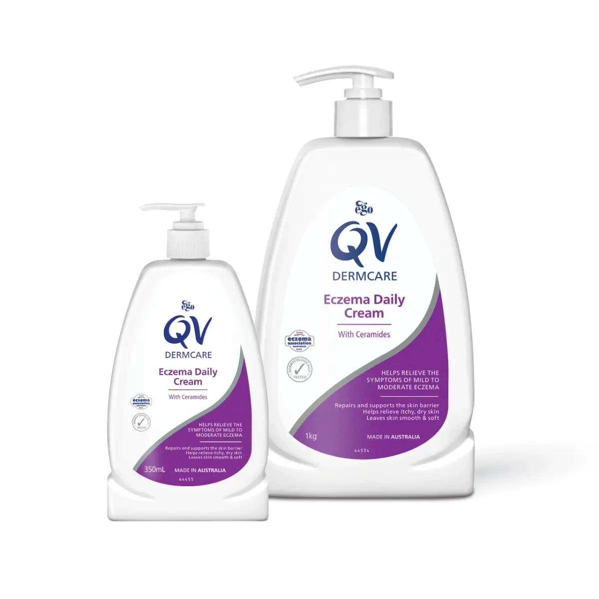QV Dermcare Eczema Daily Cream 350mL