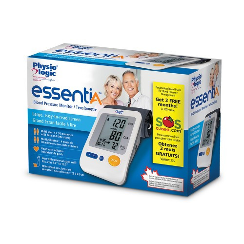 Physio Logic EssentiA Blood Pressure Monitor with Universal Arm Cuff - Image 2