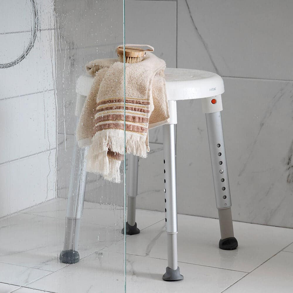 Etac Easy Shower Stool White - Image 3