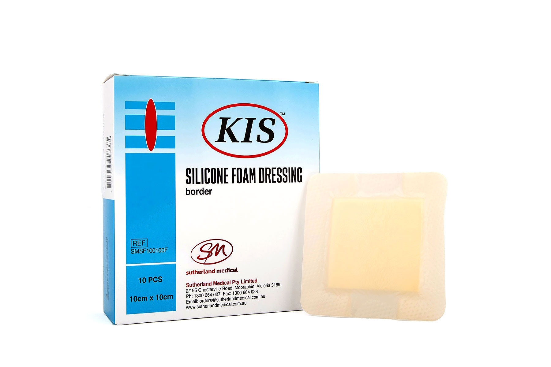 KIS Silicone Foam dressing – adhesive - Image 4