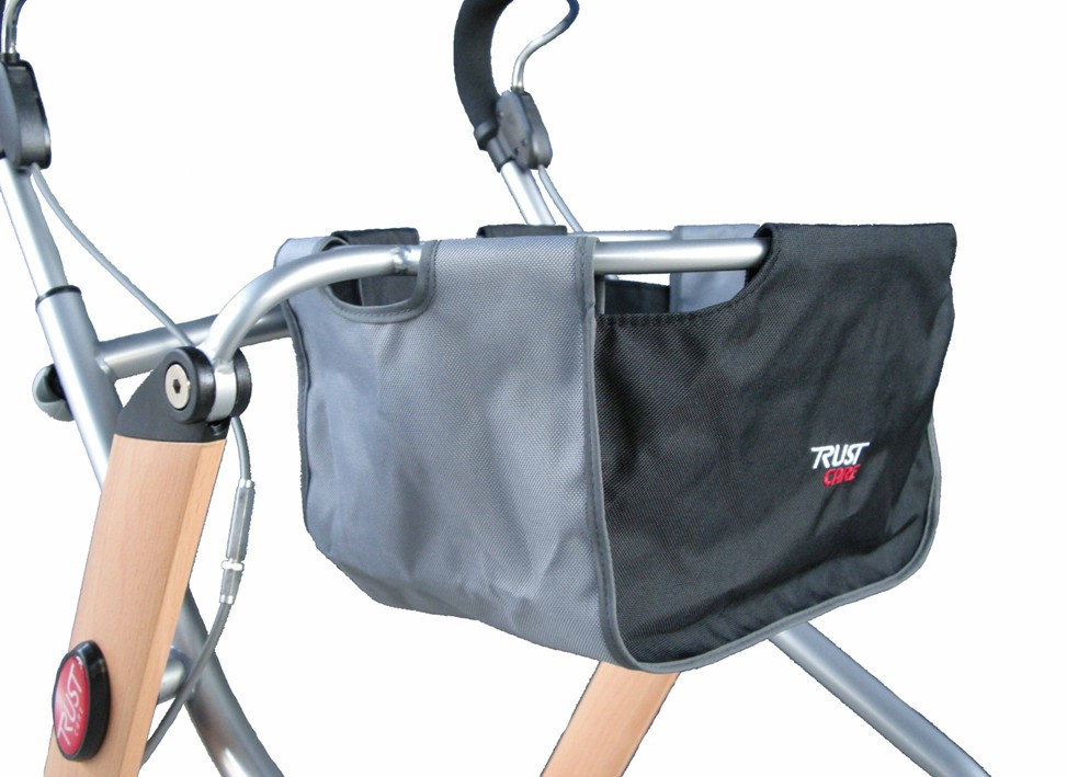 TrustCare® Let’sGo Indoor Walker – Beech (With Tray & Bag) - Image 4
