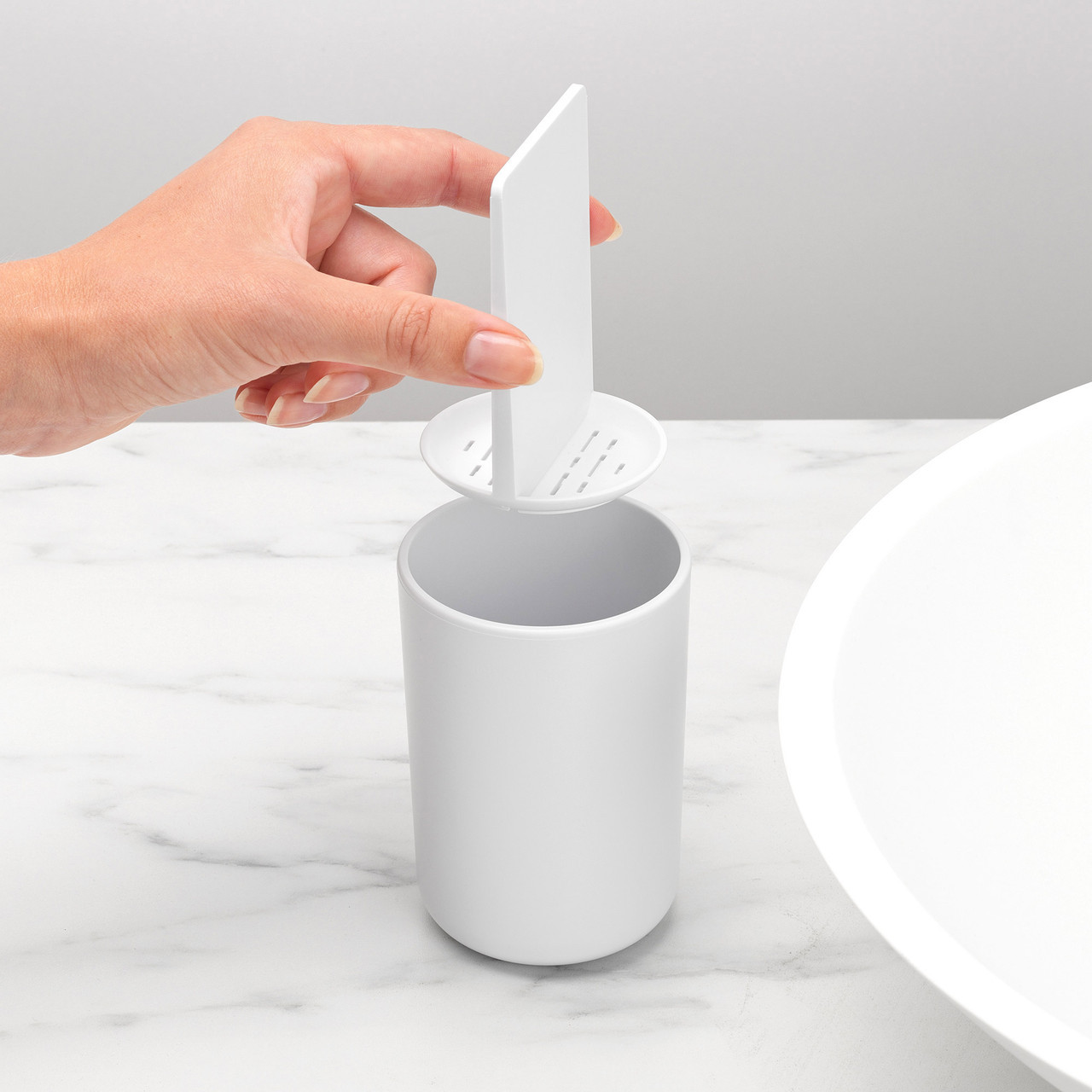 Toothbrush Holder White - Image 3