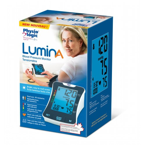 Physio Logic LuminaA Blood Pressure Monitor with Universal SizeArm Cuff - Image 2