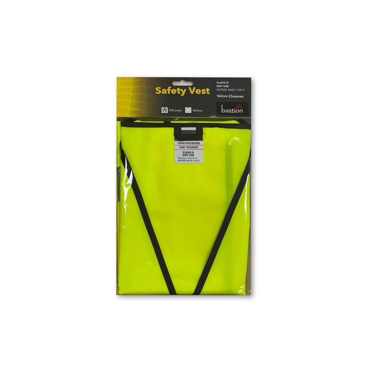 Safety Vest Day Use Yellow - Image 2