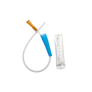 Hydrophilic Nelaton Catheter with Water Sachet