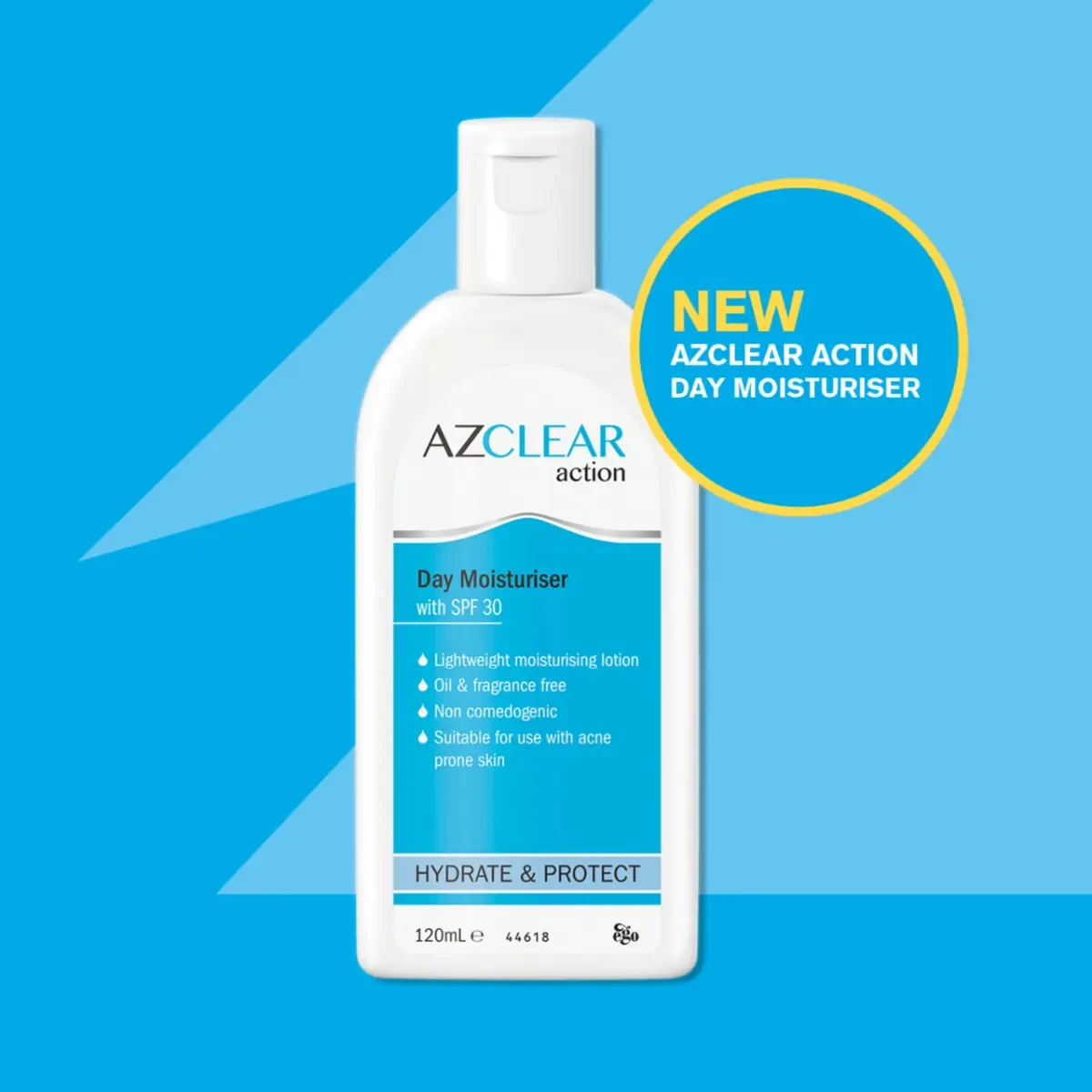 Azclear Action Moisturiser SPF 30 120mL - Image 3