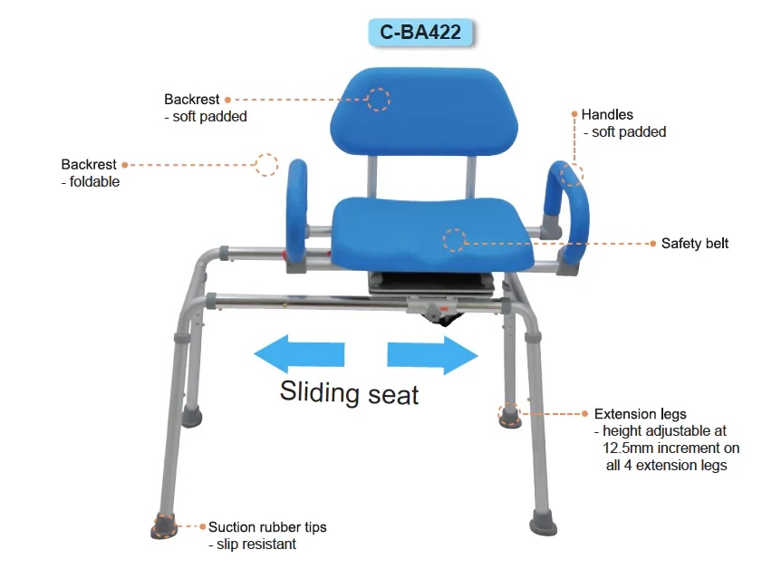 Transfer Bench & Rotating Seat - Image 3