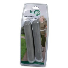 Crutch Pads for Underarm Crutches, Grey, Pkt 2