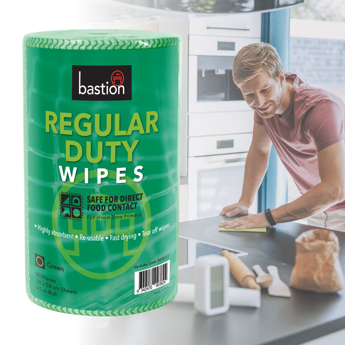 Regular Duty Wipes - Rolls - Image 3