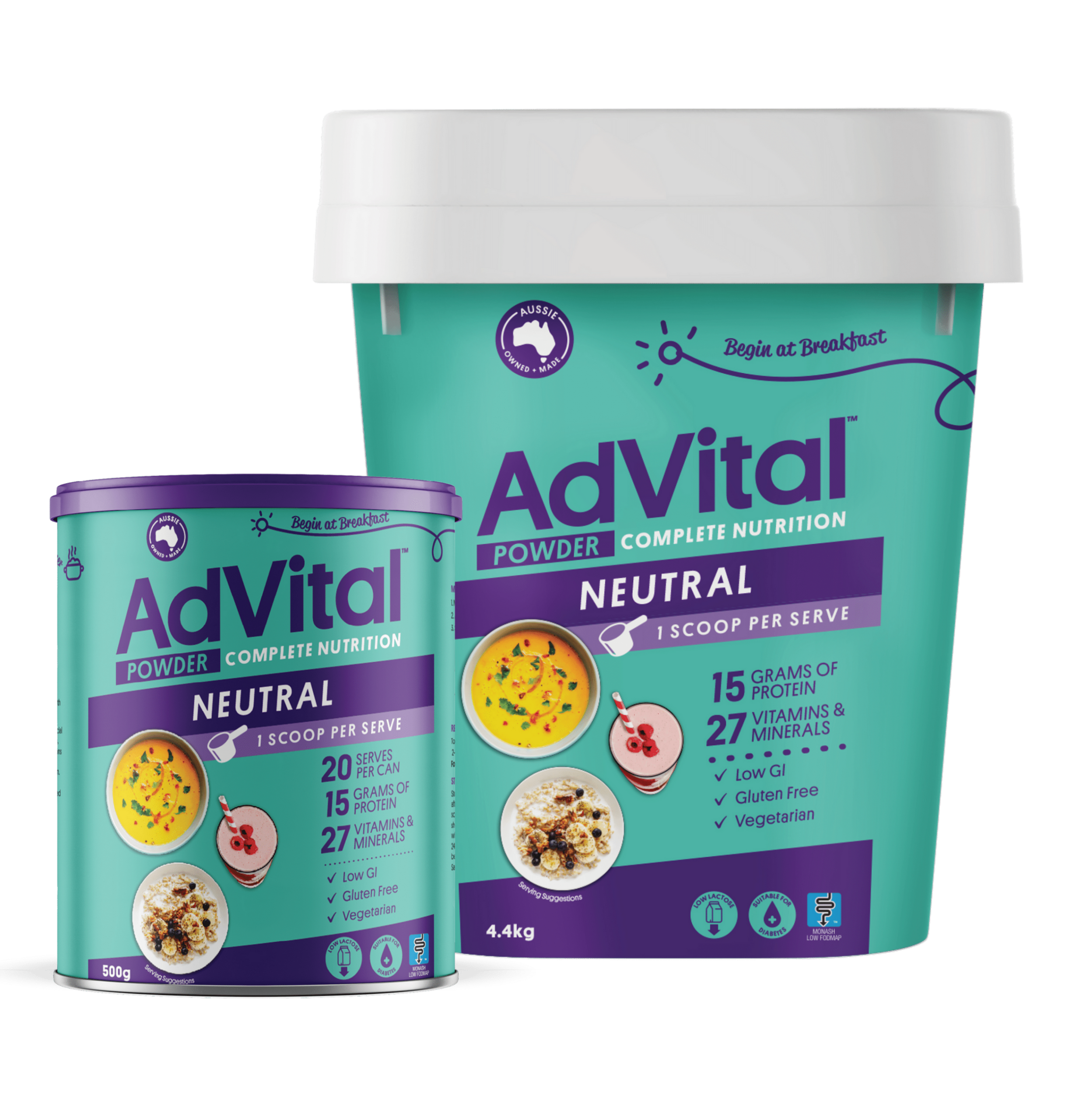AdVital Nutritionally Complete Neutral Powder