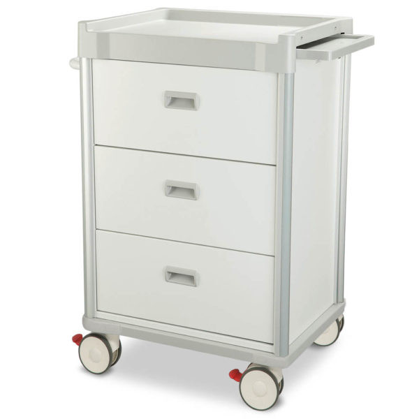 Viva Pre Pack Medication Cart – Aluminium - Image 2