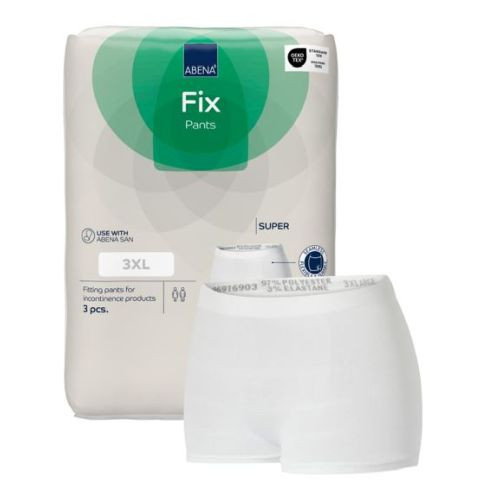 Fix Super Pants 3XL White 110-165Cm