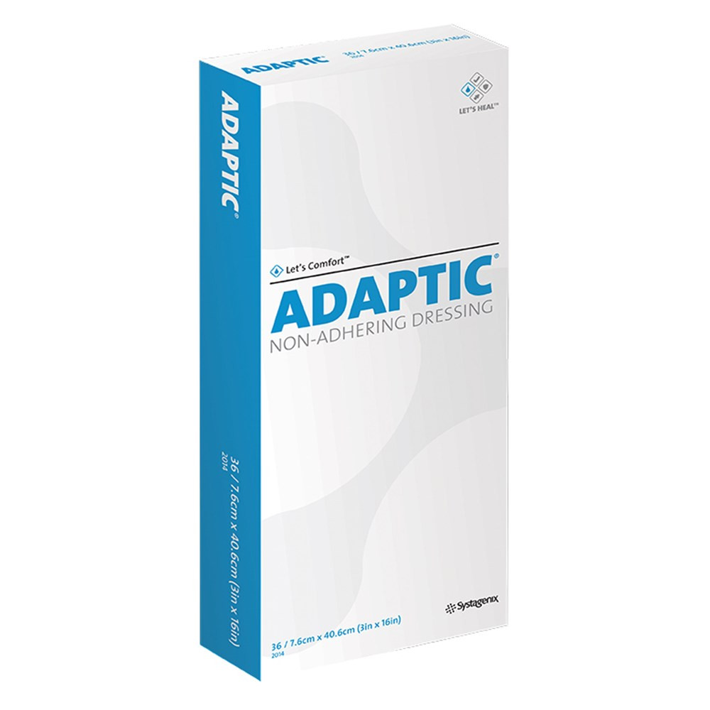 Adaptic Non-Adherent Dressings 40.6 x 7.6cm Box of 36