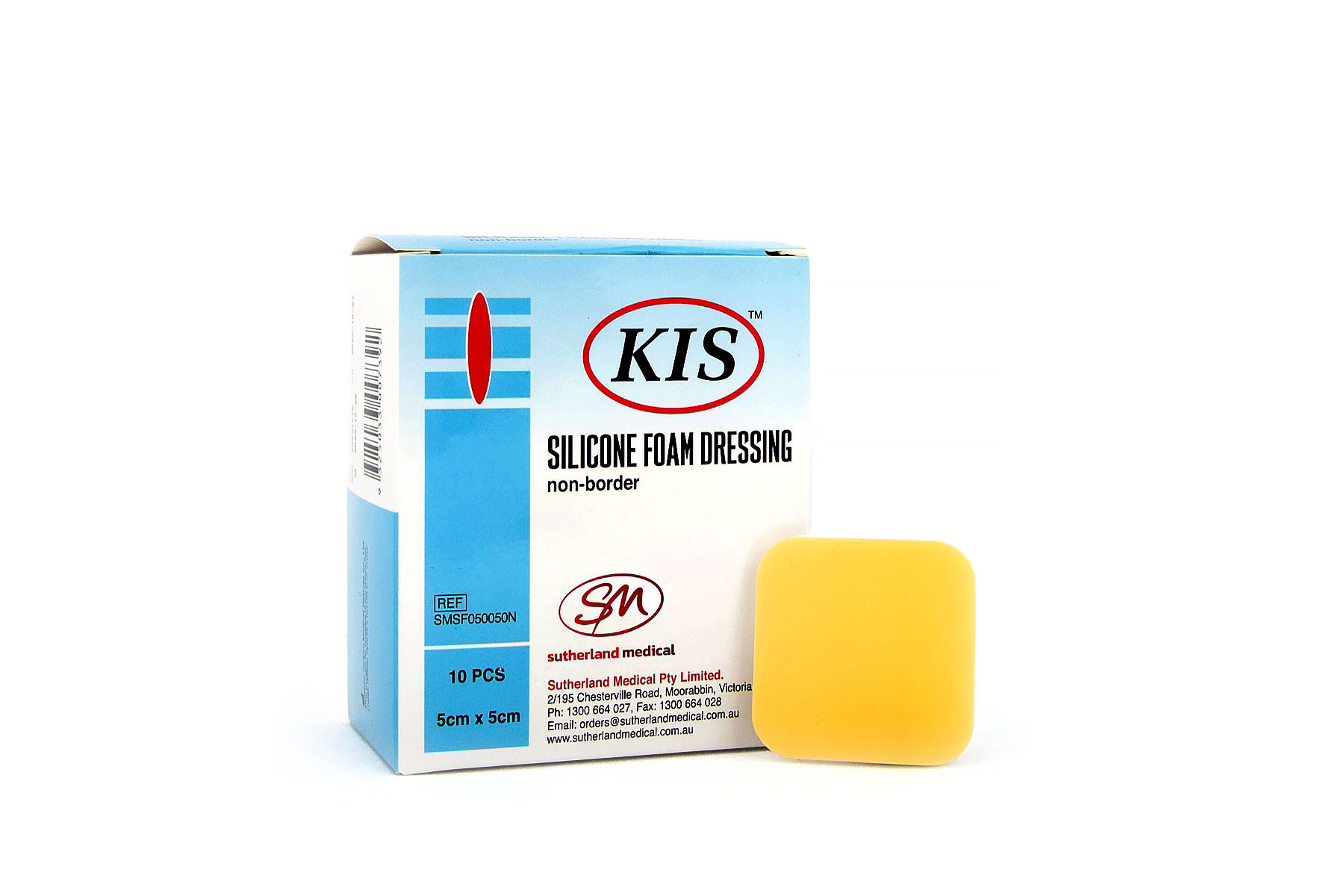 KIS Silicone Foam dressing – non adhesive - Image 2