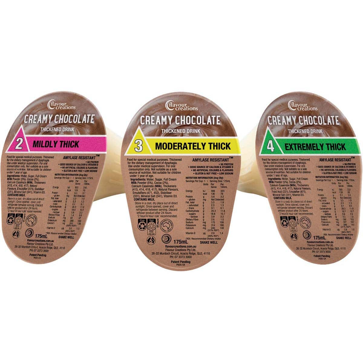Creamy Chocolate Thickened Drink