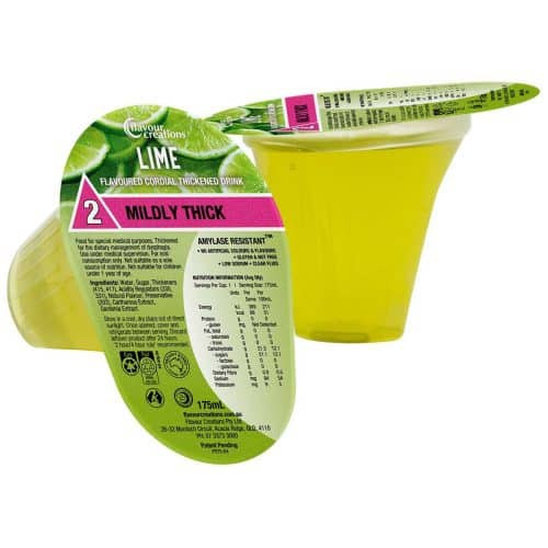 Lime Flavoured Thickened Cordial Drink - Image 2