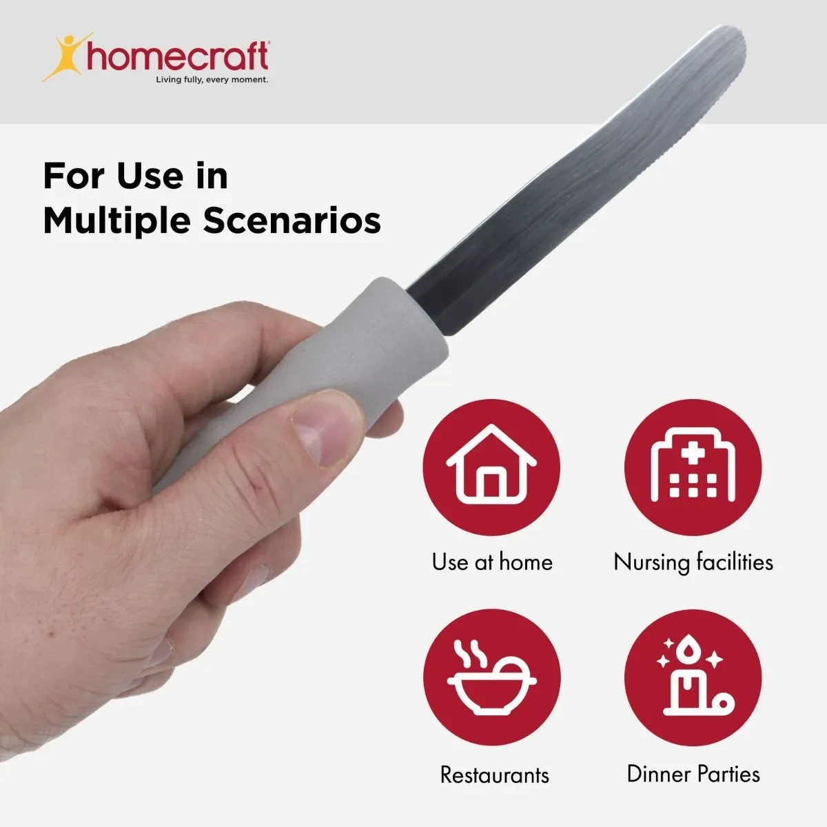 Lightweight Foam Handled Knife - Image 3