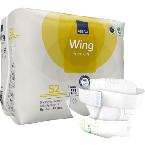 Abena Wing Yellow Small - 7 Drop S2