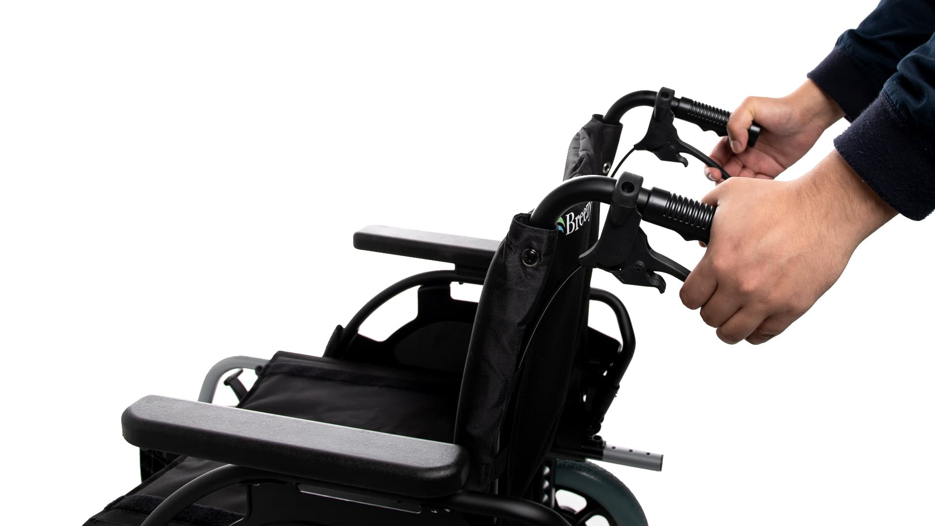 Sunrise Medical Breezy BasiX Wheelchair – Drum Brake - Image 13