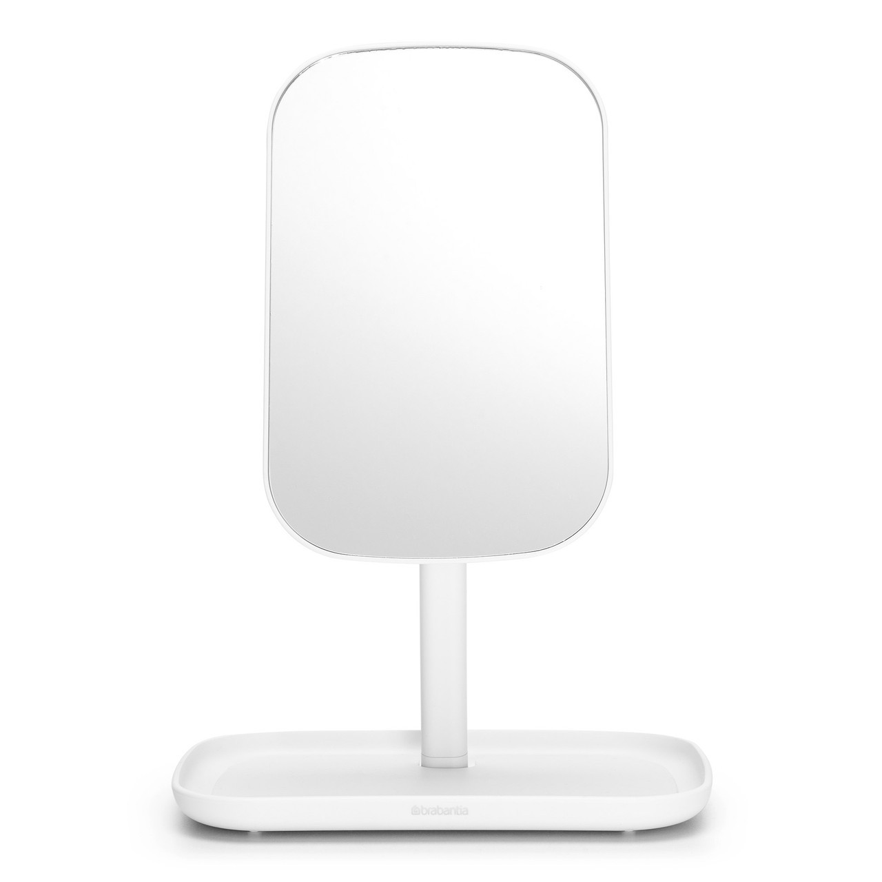 Mirror with Storage Tray White - Image 2