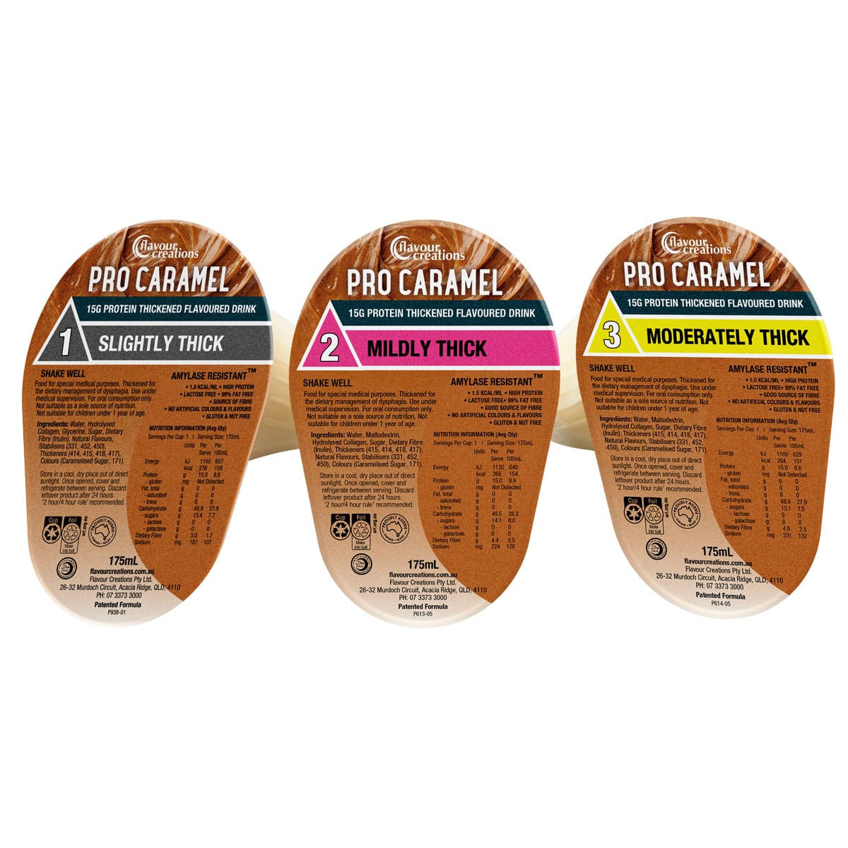 Caramel Flavoured 15g Protein Thickened Drink
