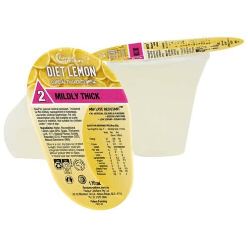 Diet Lemon Flavoured Thickened Cordial Drink - Image 2