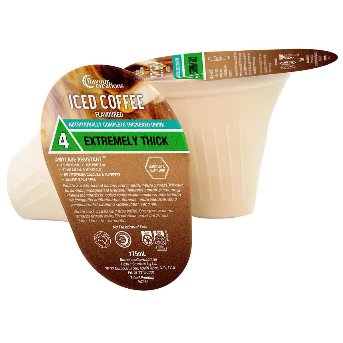 Iced Coffee Flavoured Nutritionally Complete Thickened Supplement - Image 4