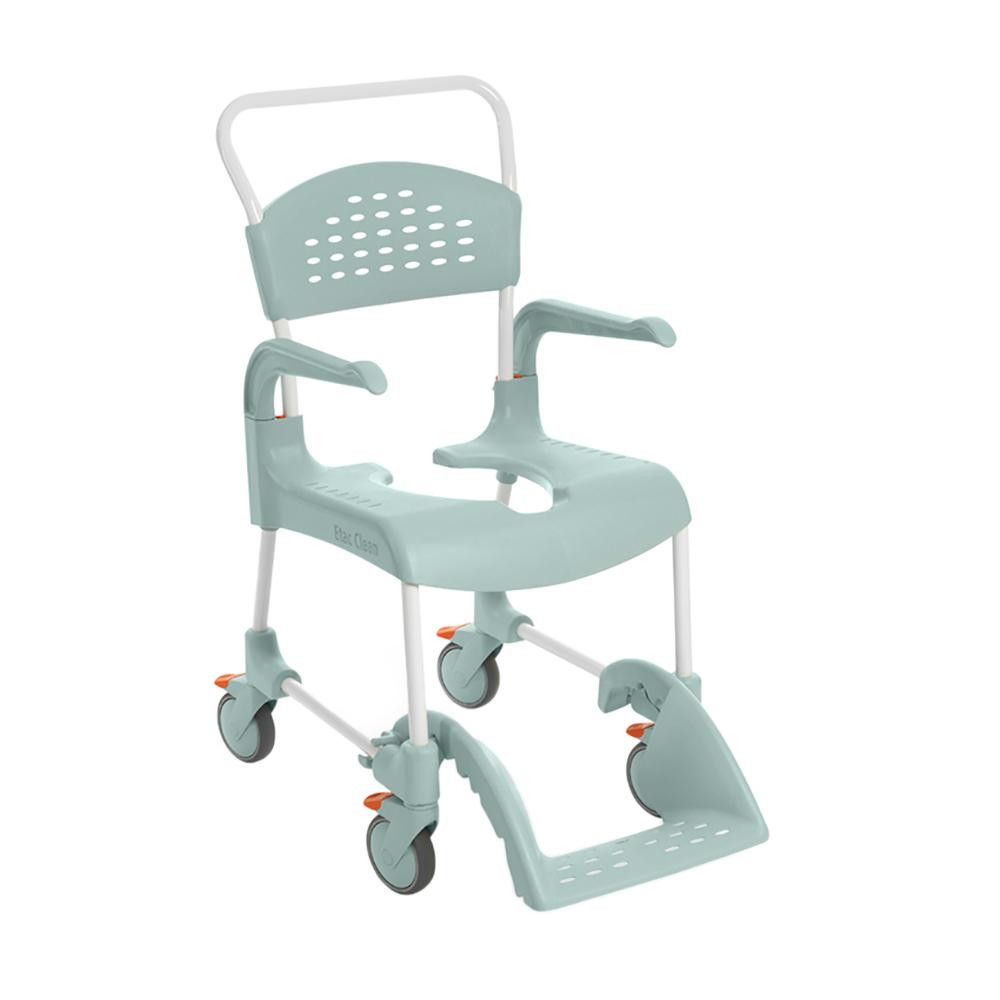 Etac Clean Green Mobile Shower Commode