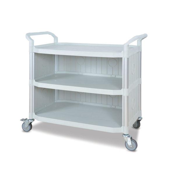 Utility Cart Wide – 3 Shelves - Image 2