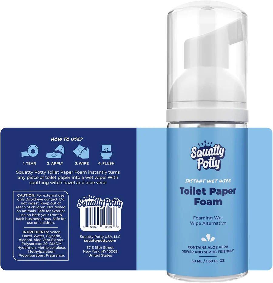 Instant Wipe Toilet Paper Foam 50ml - Image 4