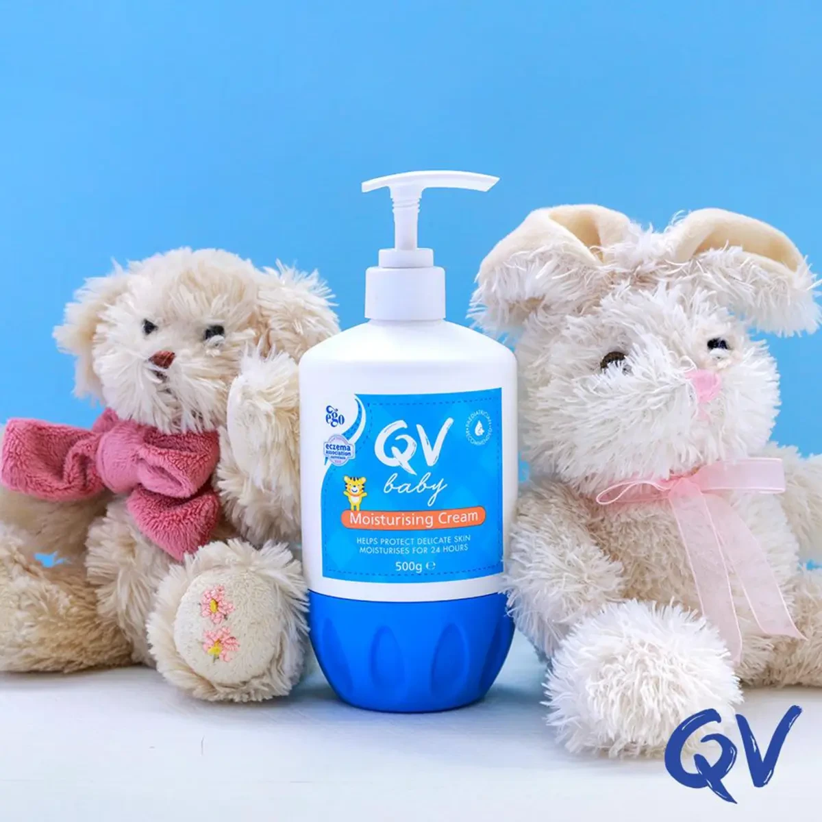 QV Baby Moisturising Cream 500g Pump - Image 3