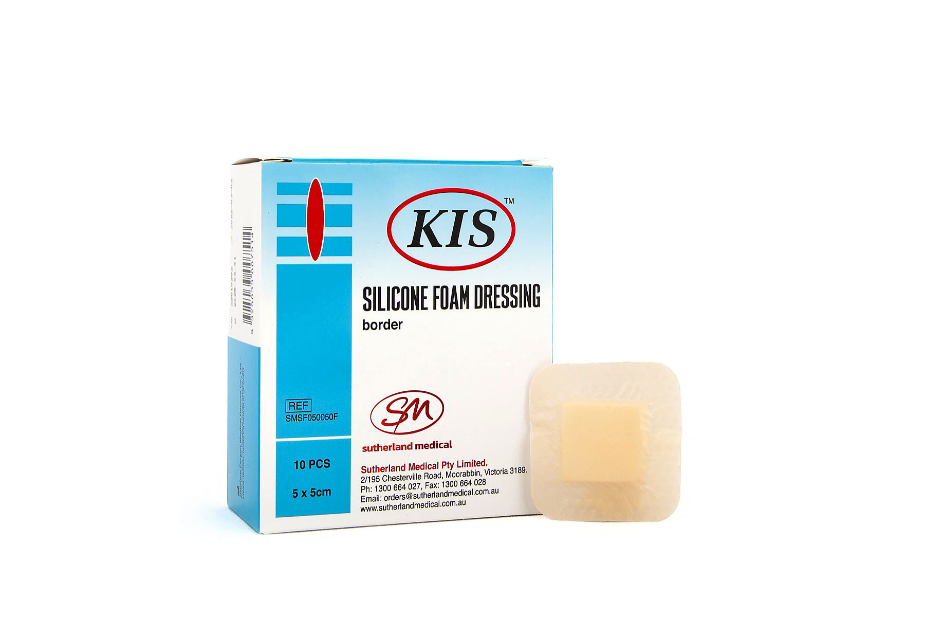 KIS Silicone Foam dressing – adhesive - Image 2