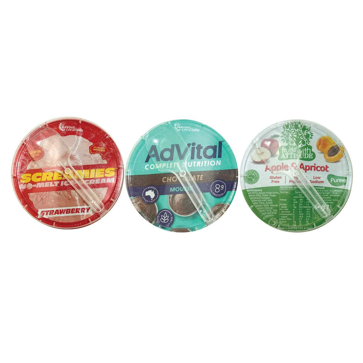 Round Cup Lid (84mm) with Spoon