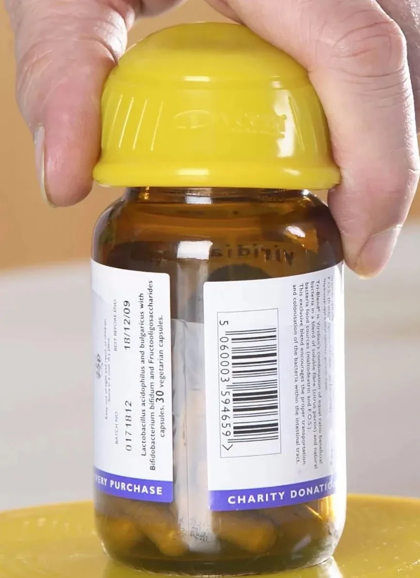 Dycem Non-Slip Bottle Opener - Yellow - Image 3