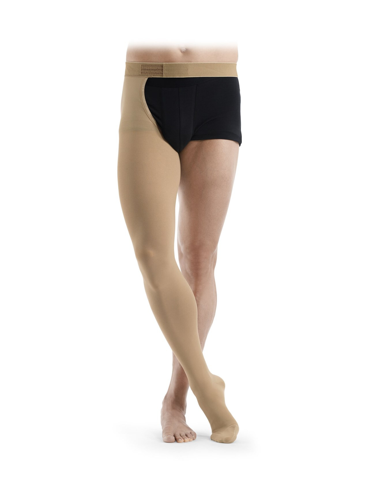 Thigh with waist attachment - Essential COMFORTABLE Compression Stocking - Image 3