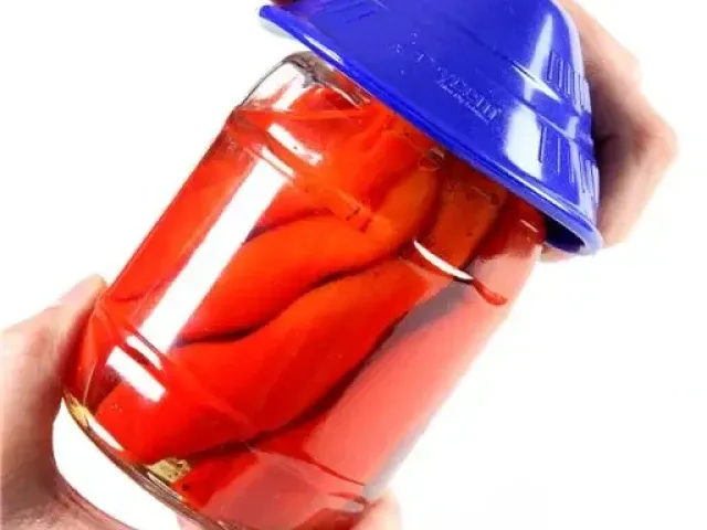 Dycem Non-Slip Jar Opener, Blue