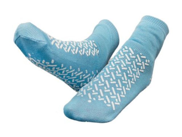 Ultra-Grip® Medical Non-Slip Socks Blue Large