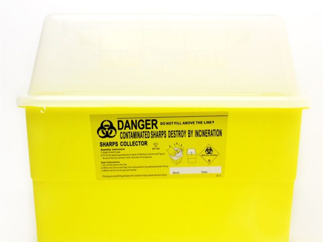 Bio-Hazard Collector Sharpsafe 8L