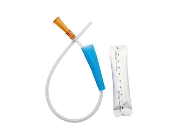 Hydrophilic Nelaton Catheter with Water Sachet