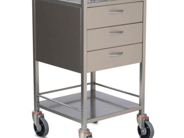 SQ Series Dressing Trolley – 3 Drawer