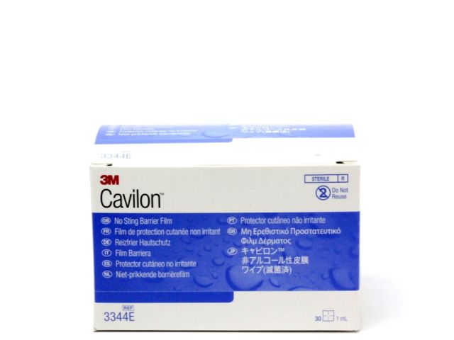 Cavilon No-Sting Barrier Film 1ml Wipes B30 3344E