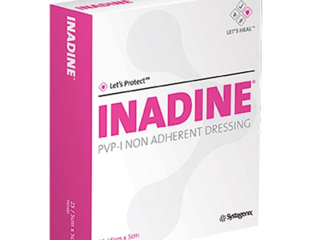 Inadine Non-Adherent Dressings 5 x 5cm Box of 25