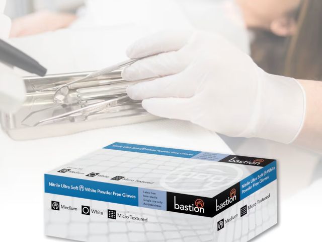 Nitrile Ultra Soft White Gloves – Powder Free – Finger Micro Textured